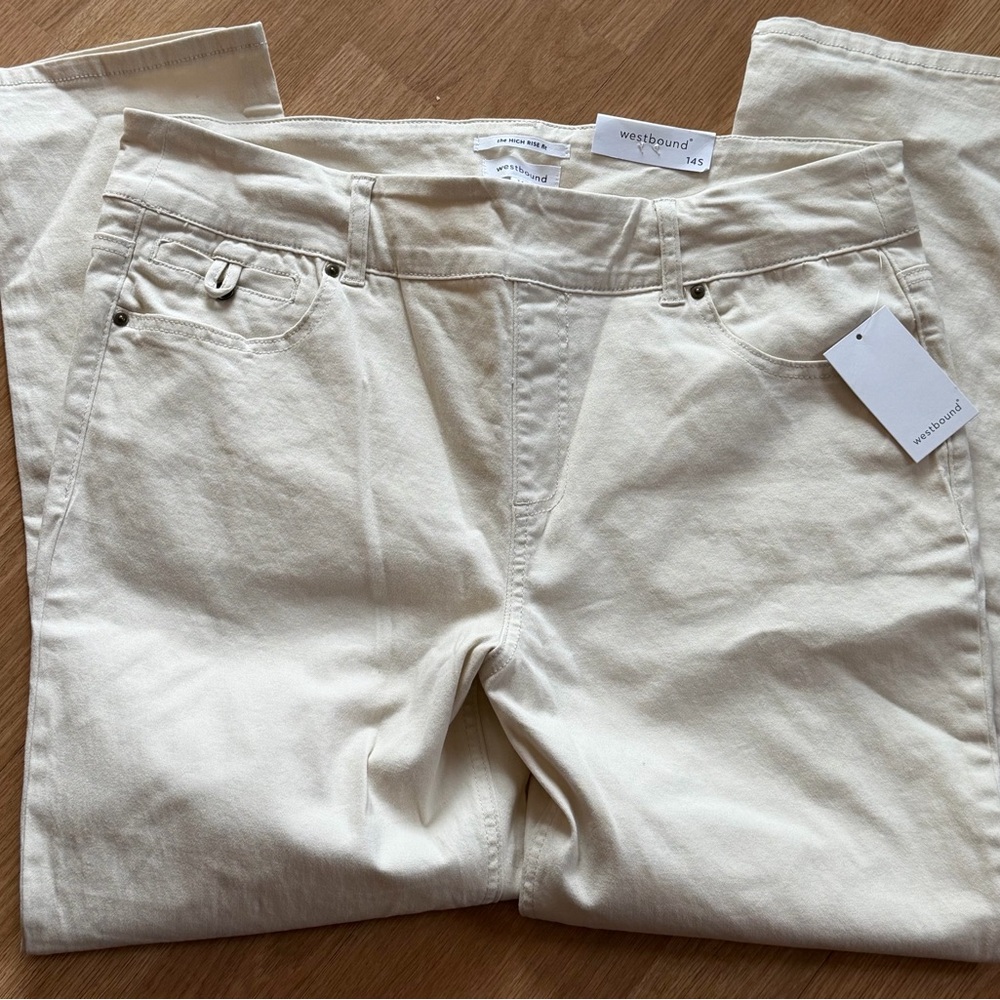 NWT Women’s Size 14S Westbound High Rise Skinny Elastic Waist Pants
